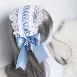 Lolita headband in Blue